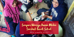 Senyum Warga Dusun Klidon Sambut Event Sehat Jogja Sinergy Office