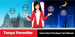 tanya veronika asisten virtual telkomsel