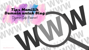 Domain untuk blog yang bagus