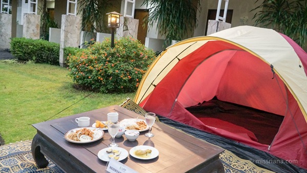 Tenda Kemah LPP Hotel