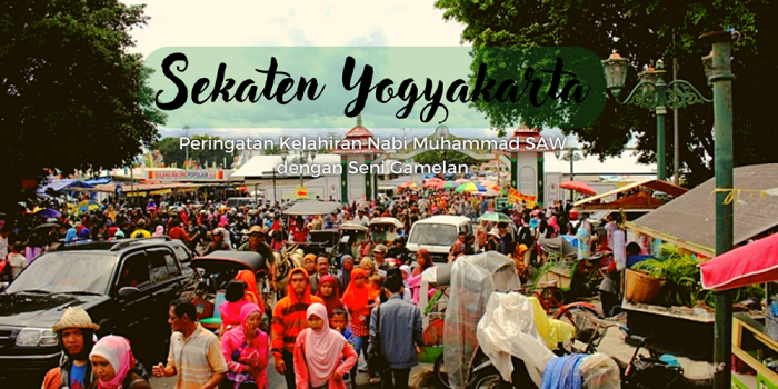 Suasana Sekaten Yogyakarta